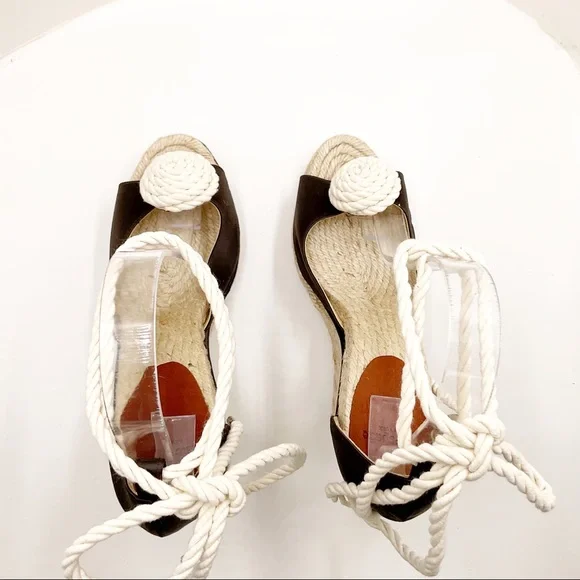 🆕{Kate Spade} Lace-Up Wedge Espadrilles - Picture 12 of 15